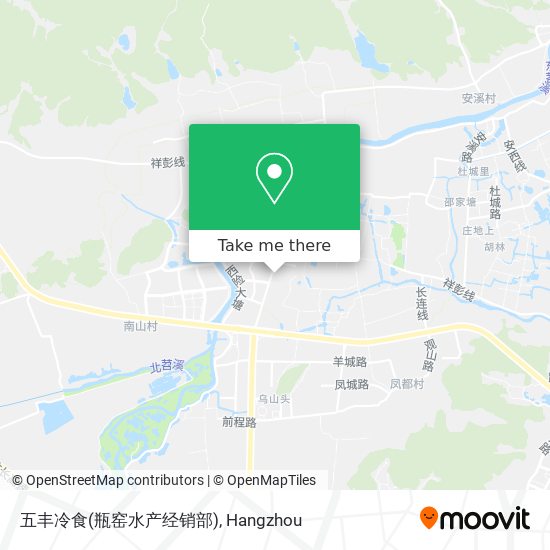 五丰冷食(瓶窑水产经销部) map
