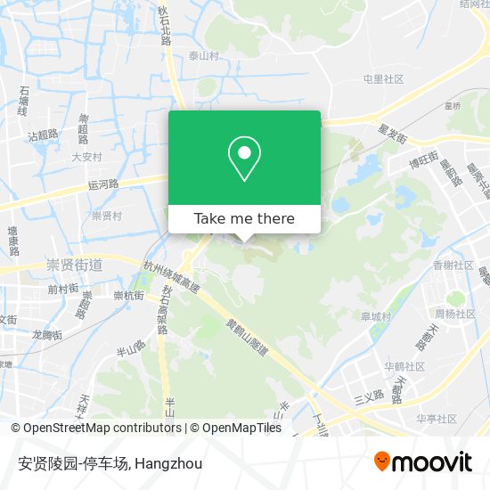 安贤陵园-停车场 map