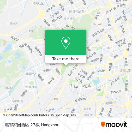 惠都家园西区-27栋 map