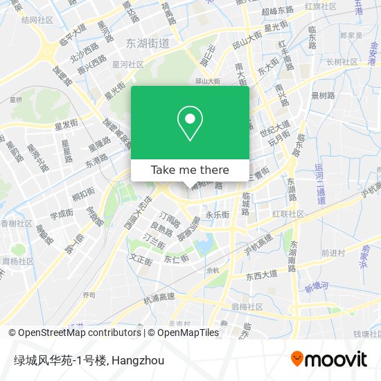 绿城风华苑-1号楼 map