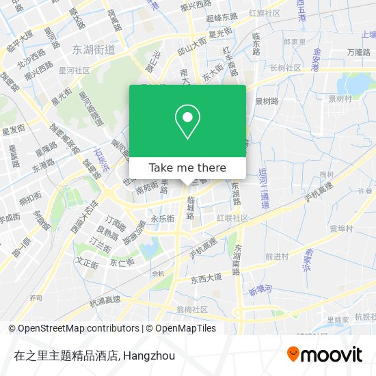 在之里主题精品酒店 map