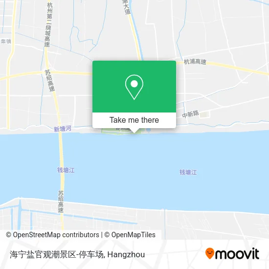 海宁盐官观潮景区-停车场 map