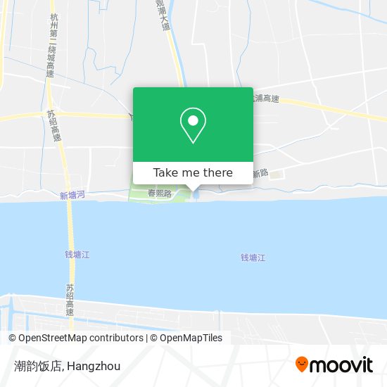 潮韵饭店 map
