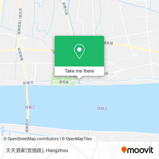 天天酒家(宣德路) map