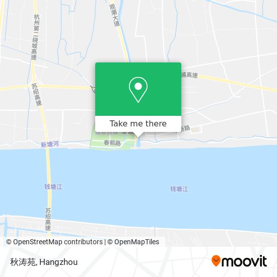秋涛苑 map