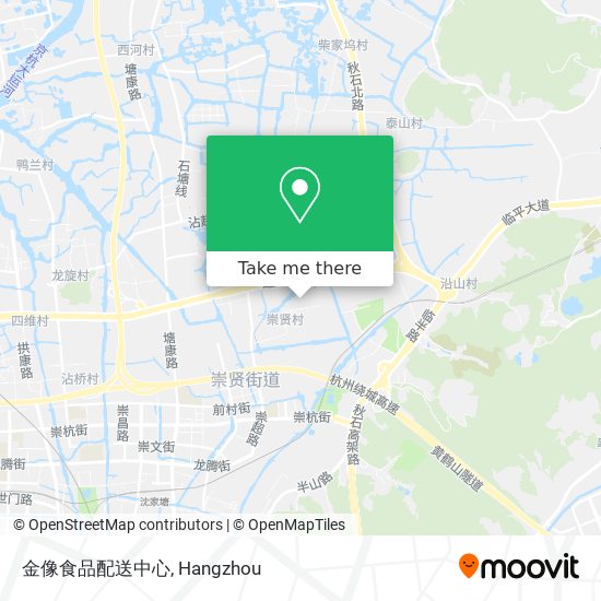 金像食品配送中心 map