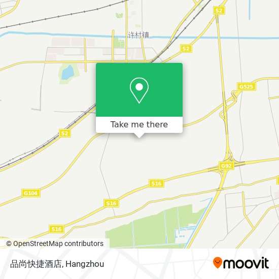 品尚快捷酒店 map