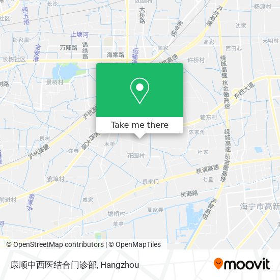 康顺中西医结合门诊部 map