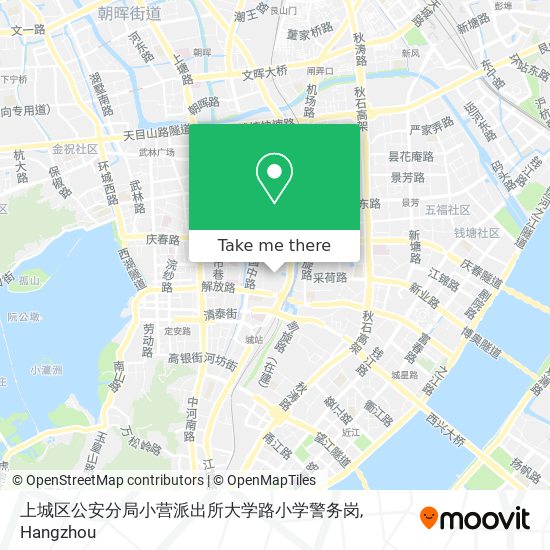 上城区公安分局小营派出所大学路小学警务岗 map
