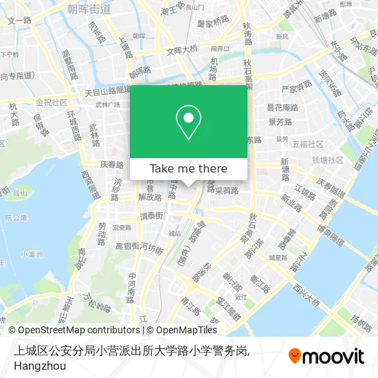 上城区公安分局小营派出所大学路小学警务岗 map