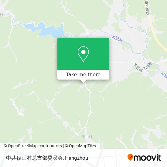 中共径山村总支部委员会 map