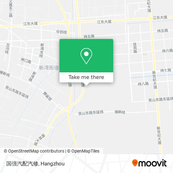 国强汽配汽修 map