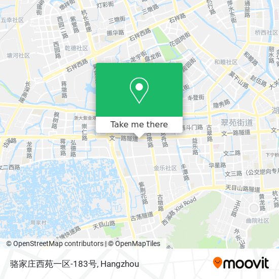 骆家庄西苑一区-183号 map