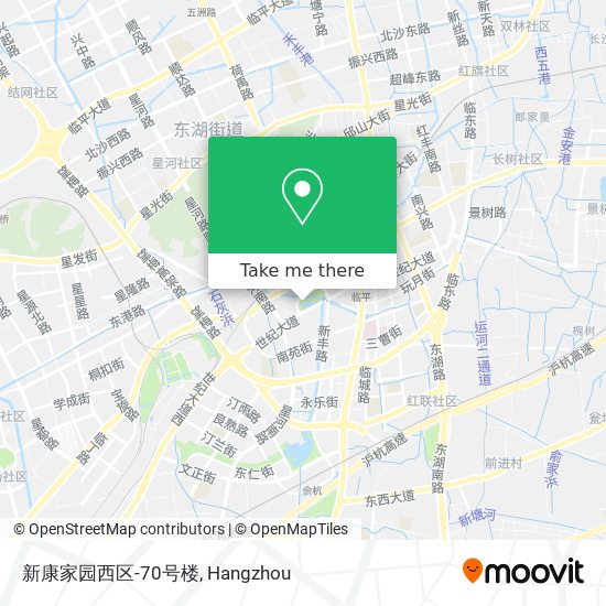 新康家园西区-70号楼 map
