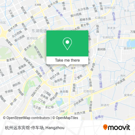 杭州远东宾馆-停车场 map
