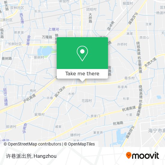 许巷派出所 map