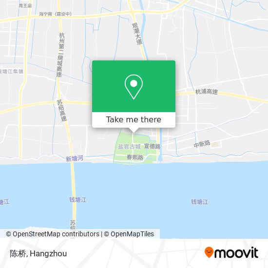 陈桥 map