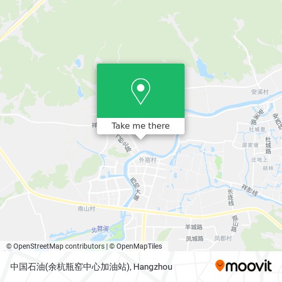 中国石油(余杭瓶窑中心加油站) map