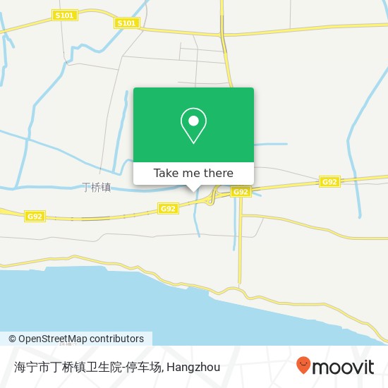 海宁市丁桥镇卫生院-停车场 map