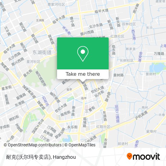 耐克(沃尔玛专卖店) map