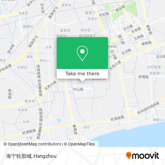 海宁轮胎城 map