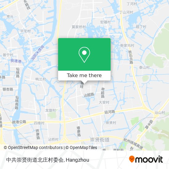 中共崇贤街道北庄村委会 map