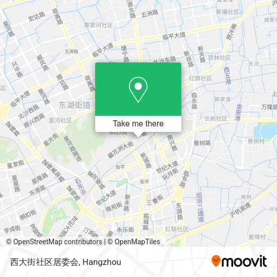 西大街社区居委会 map