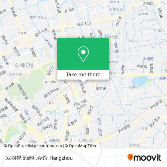 双羽视觉婚礼会馆 map
