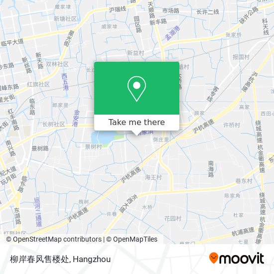 柳岸春风售楼处 map