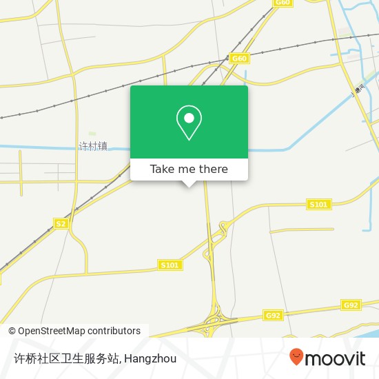 许桥社区卫生服务站 map