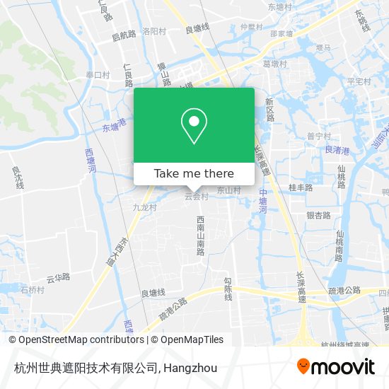 杭州世典遮阳技术有限公司 map