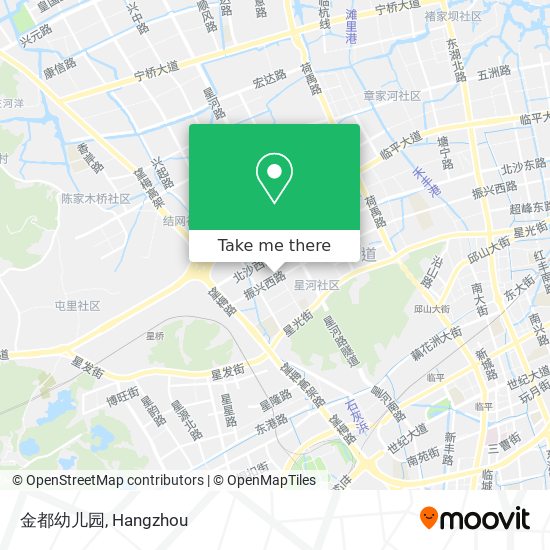 金都幼儿园 map