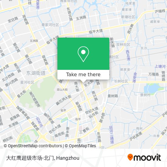 大红鹰超级市场-北门 map