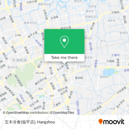五丰冷食(临平店) map