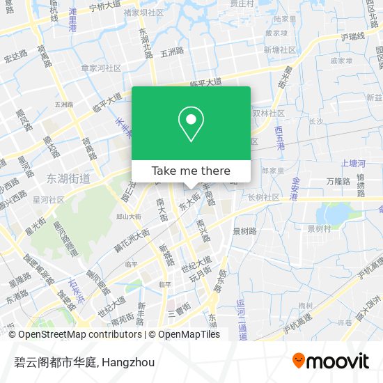 碧云阁都市华庭 map