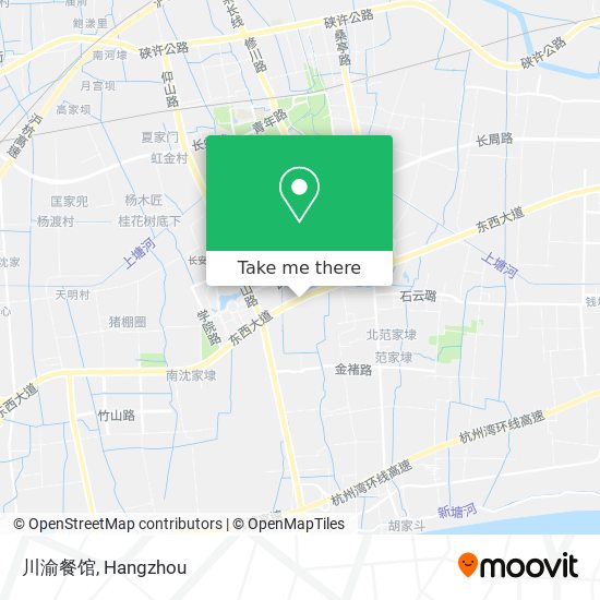 川渝餐馆 map