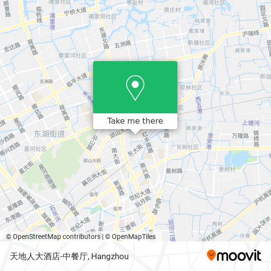 天地人大酒店-中餐厅 map