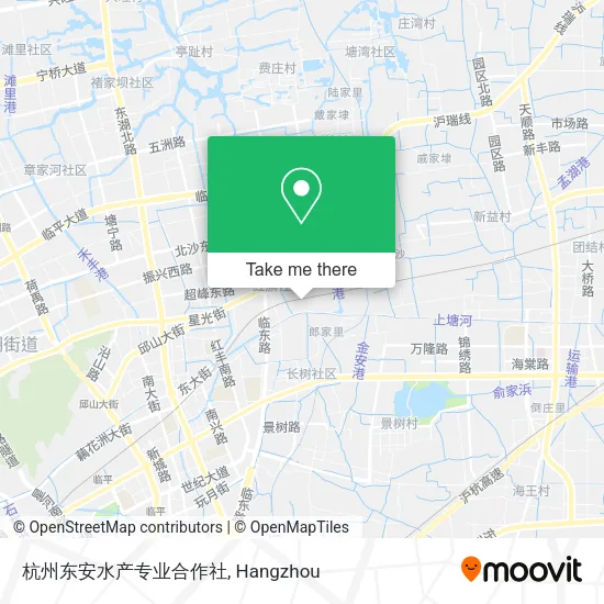 杭州东安水产专业合作社 map