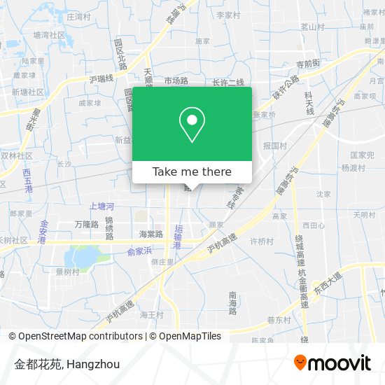 金都花苑 map
