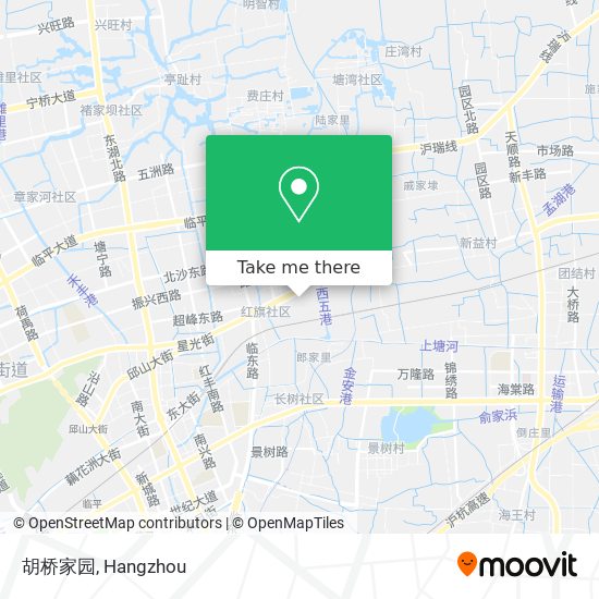 胡桥家园 map