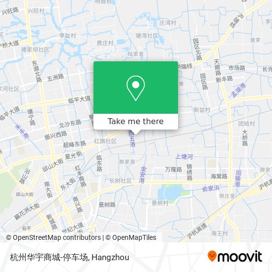 杭州华宇商城-停车场 map