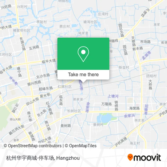 杭州华宇商城-停车场 map