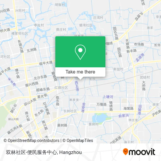 双林社区-便民服务中心 map