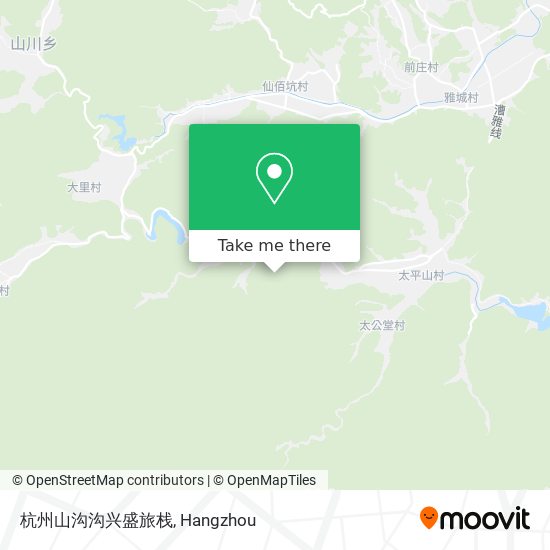 杭州山沟沟兴盛旅栈 map