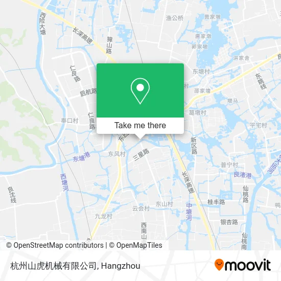 杭州山虎机械有限公司 map