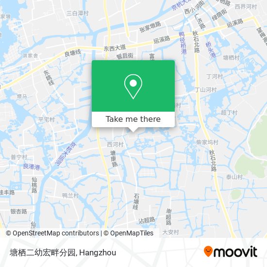 塘栖二幼宏畔分园 map