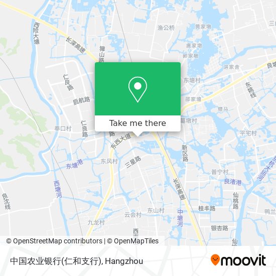 中国农业银行(仁和支行) map