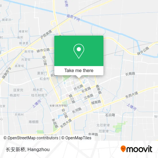长安新桥 map