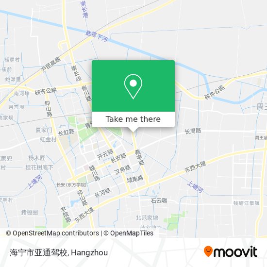 海宁市亚通驾校 map