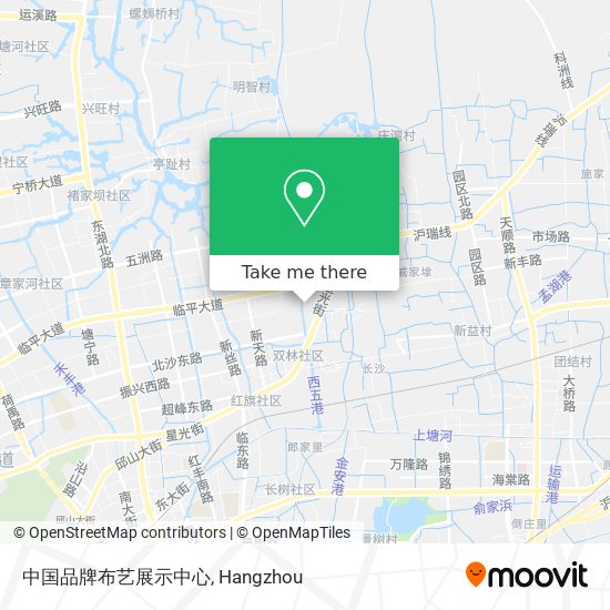 中国品牌布艺展示中心 map